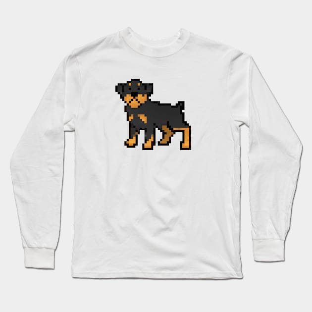 Rotweiller Long Sleeve T-Shirt by wanungara